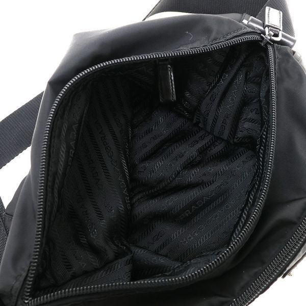 Prada Nylon Shoulder Bag Black — view 3
