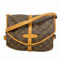 Louis Vuitton Shoulder Bag Monogram Saumur 30 Brown