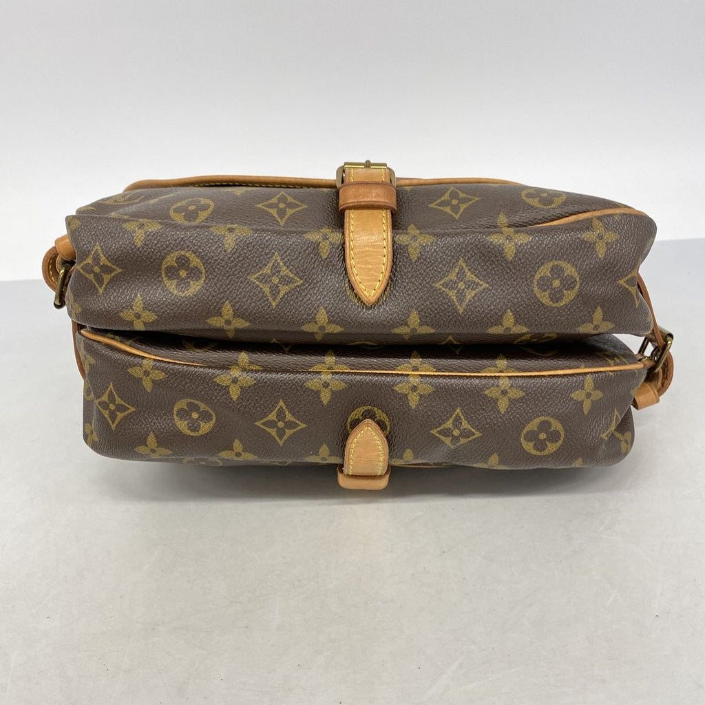 Louis Vuitton Shoulder Bag Monogram Saumur 30 Brown — view 3