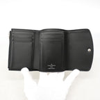 Louis Vuitton Trifold Wallet Mahina Portefeuille Victorine Noir — view 4