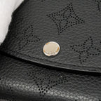 Louis Vuitton Trifold Wallet Mahina Portefeuille Victorine Noir — view 7
