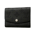 Louis Vuitton Trifold Wallet Mahina Portefeuille Victorine Noir