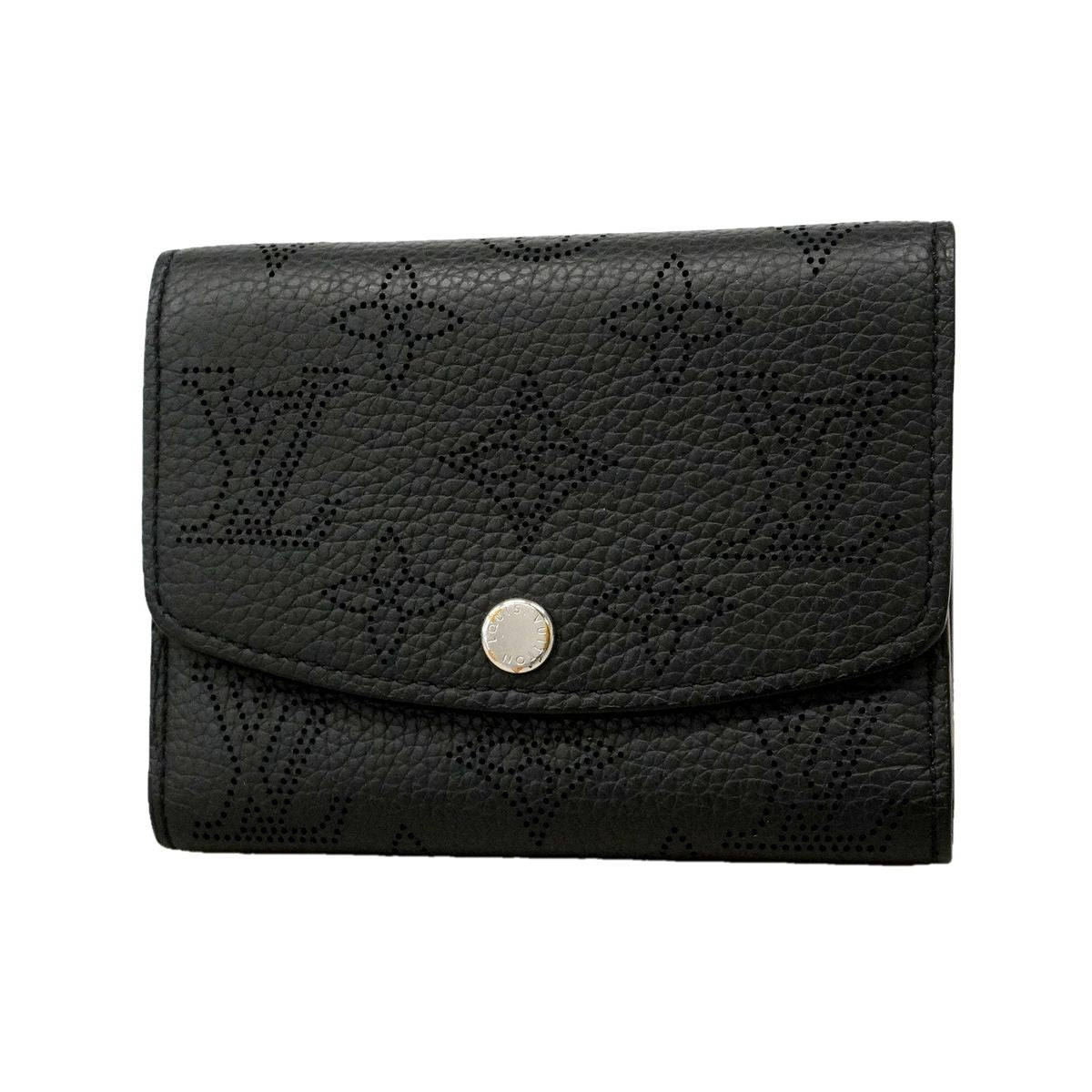 Louis Vuitton Trifold Wallet Mahina Portefeuille Victorine Noir