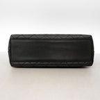 Chanel Handbag Quilted Caviar Leather Black Gold — view 3