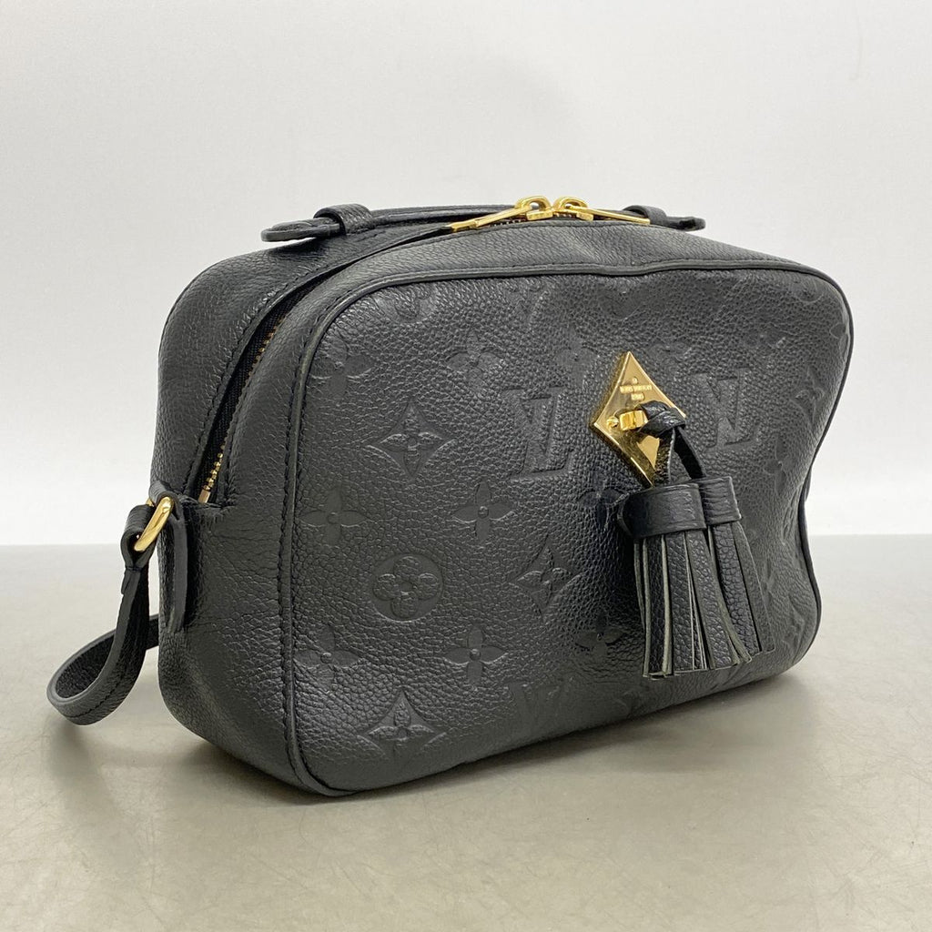 Louis Vuitton Handbag Monogram Empreinte Saintonge Noir 2-Way Bag — view 2