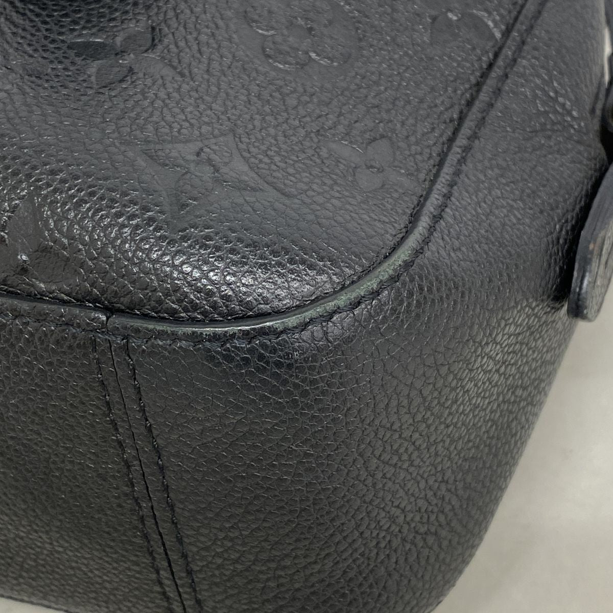 Louis Vuitton Handbag Monogram Empreinte Saintonge Noir 2-Way Bag — view 6