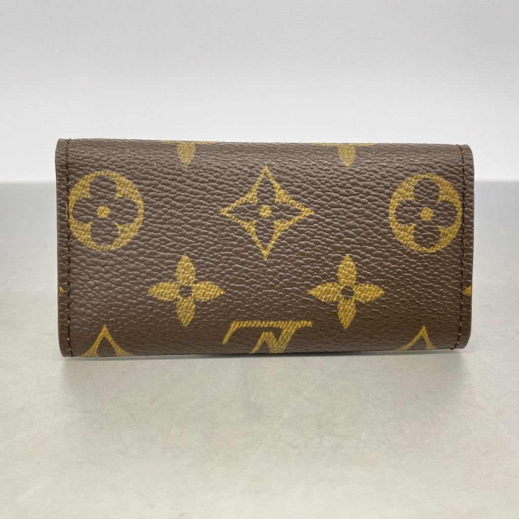Louis Vuitton Key Case Monogram Multicles 4 Brown Key Holder — view 5