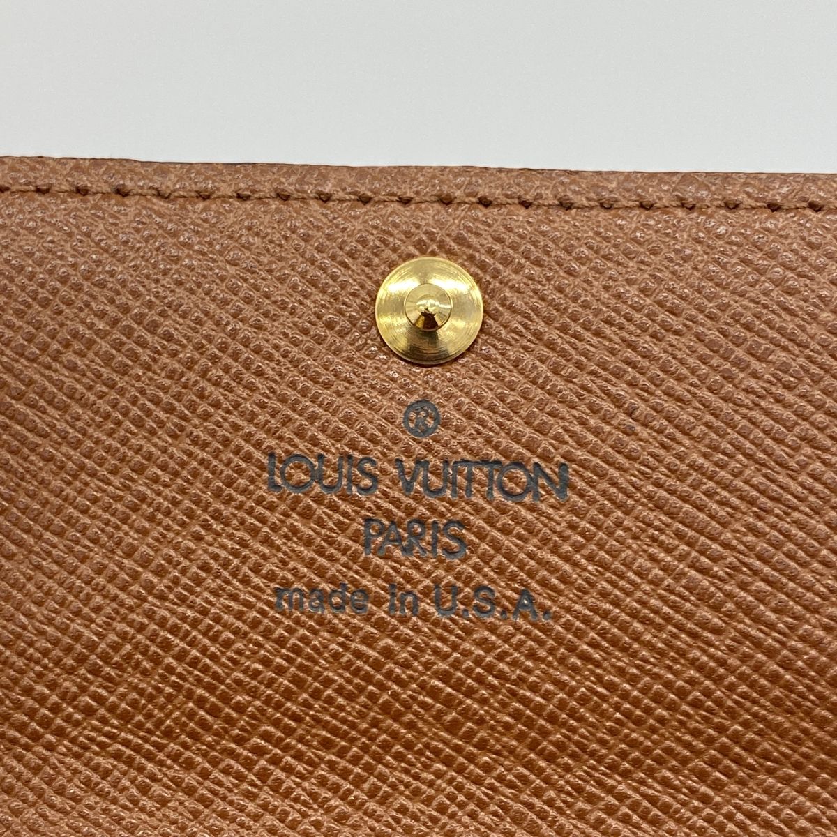 Louis Vuitton Key Case Monogram Multicles 4 Brown Key Holder — view 4