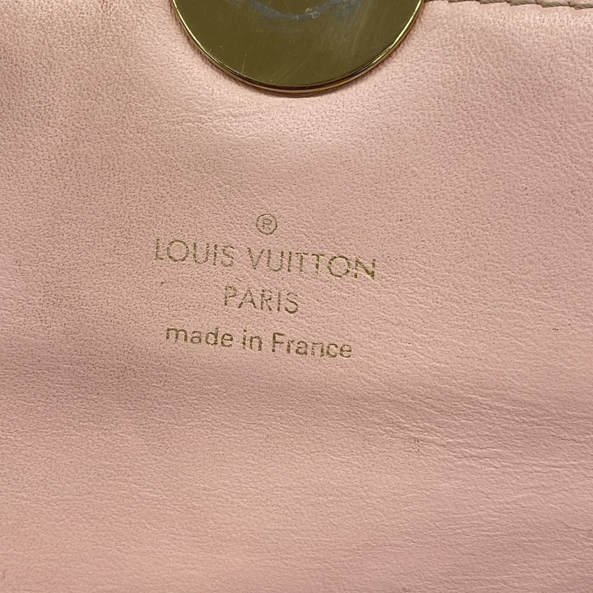 Louis Vuitton Wallet on Chain Monogram Portefeuille Flor Brown Rose Ballerine — view 5