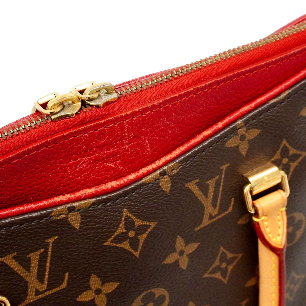 Louis Vuitton Handbag Monogram Pallas Brown Cerise 2-Way Bag — view 7