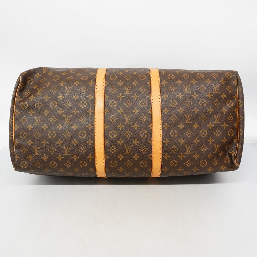 Louis Vuitton Boston Bag Monogram Keepall 60 Brown — view 3