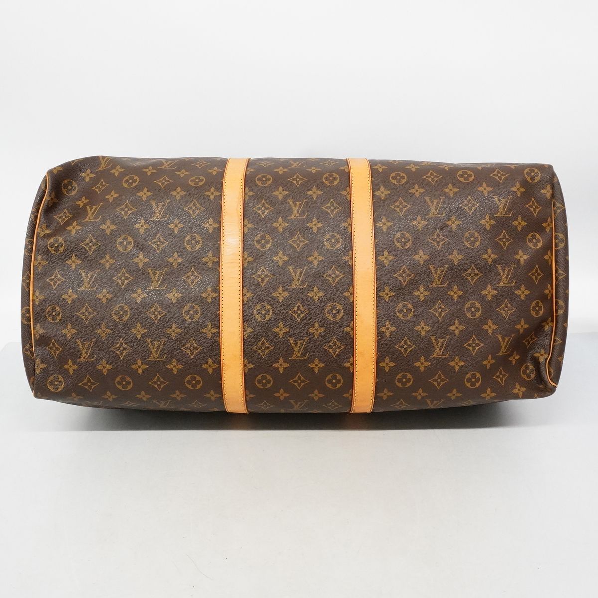 Louis Vuitton Boston Bag Monogram Keepall 60 Brown — view 3
