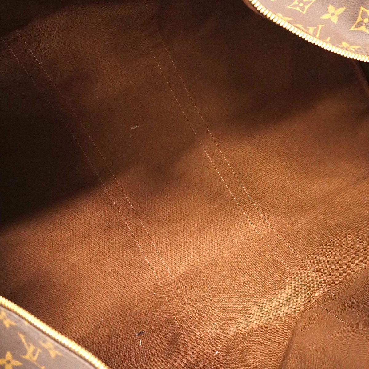 Louis Vuitton Boston Bag Monogram Keepall 60 Brown — view 4