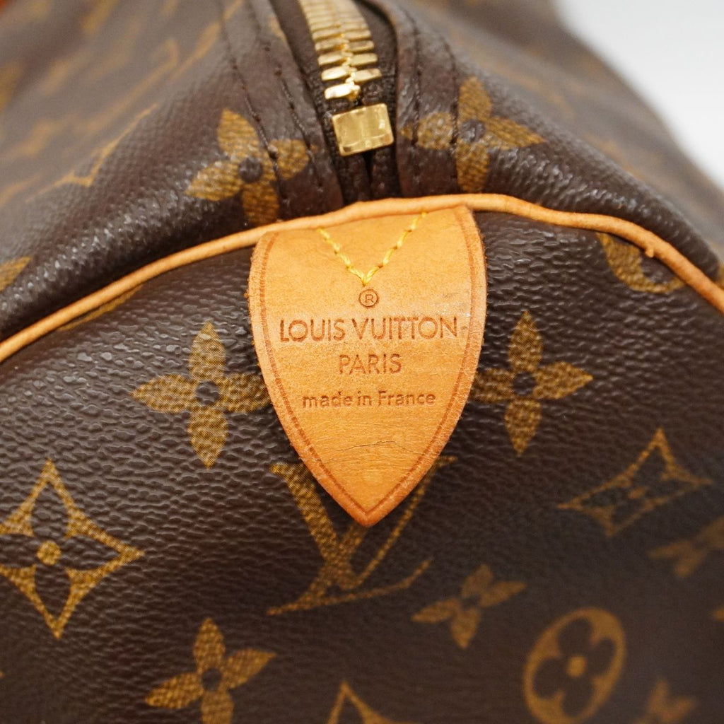 Louis Vuitton Boston Bag Monogram Keepall 60 Brown — view 5