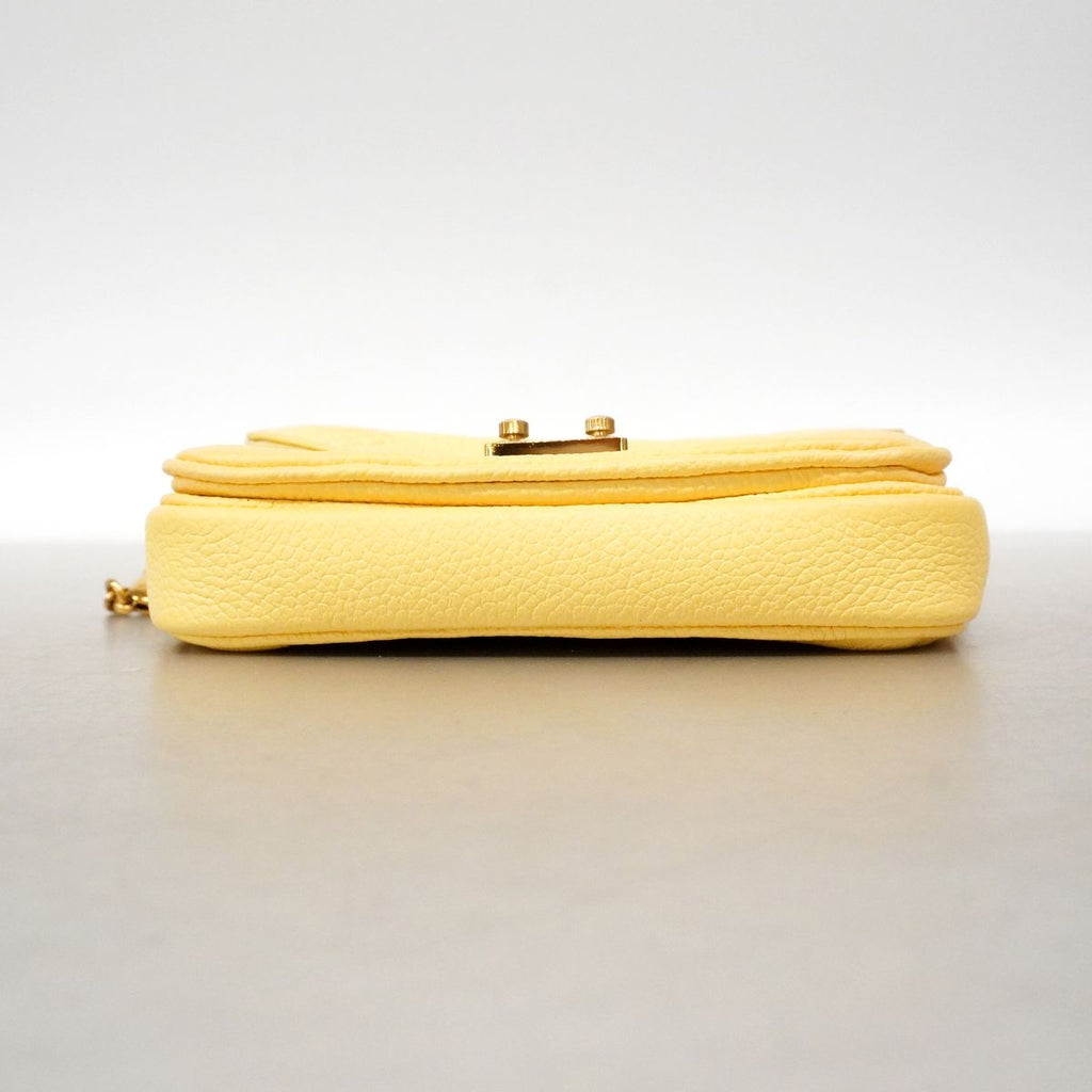Louis Vuitton Shoulder Bag Monogram Empreinte Micro Metis Yellow — view 3