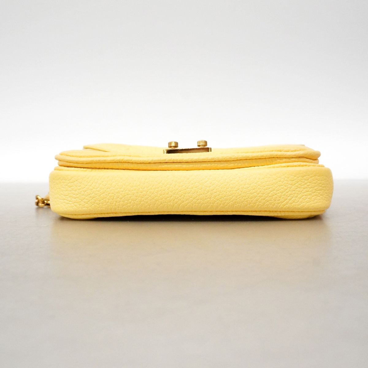 Louis Vuitton Shoulder Bag Monogram Empreinte Micro Metis Yellow — view 3