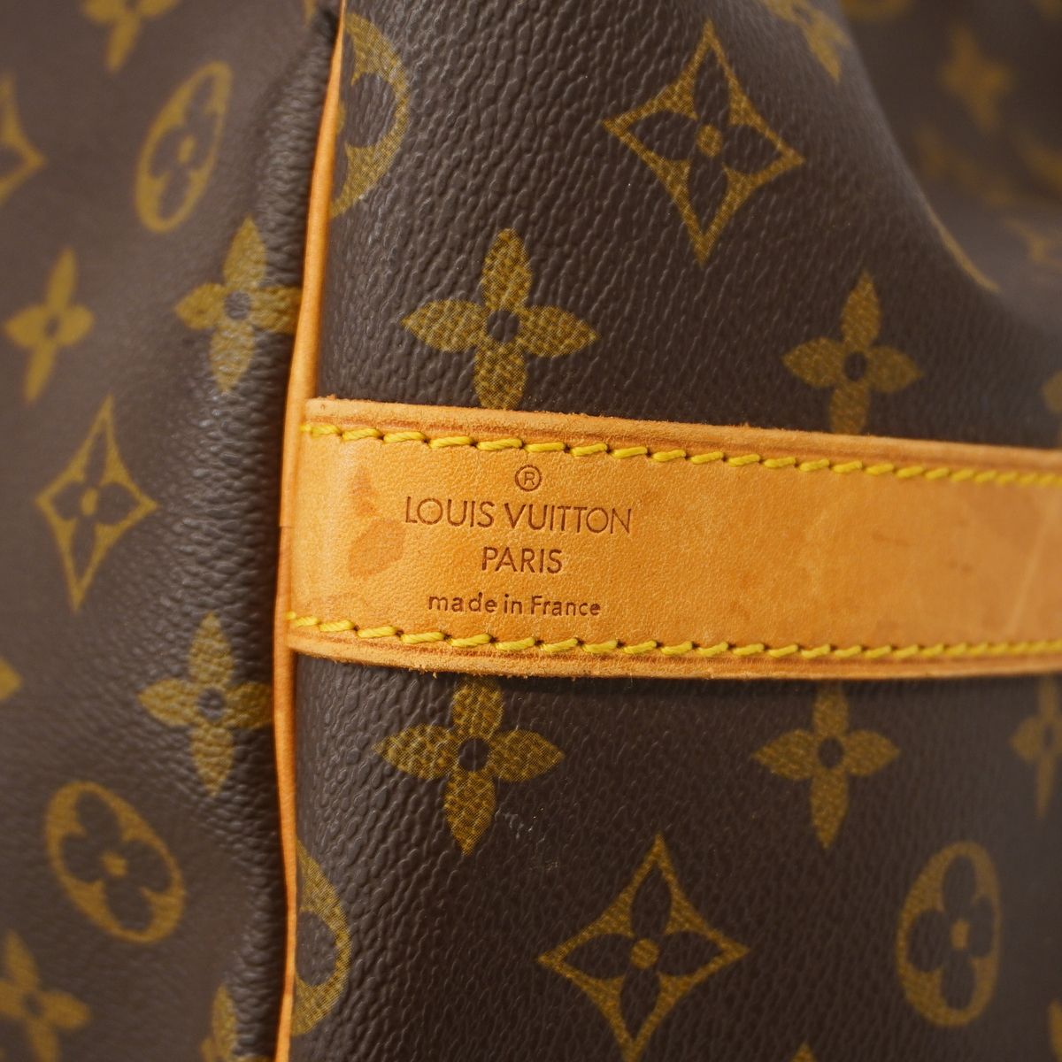 Louis Vuitton Boston Bag Monogram Keepall Bandouliere 60 Brown — view 5