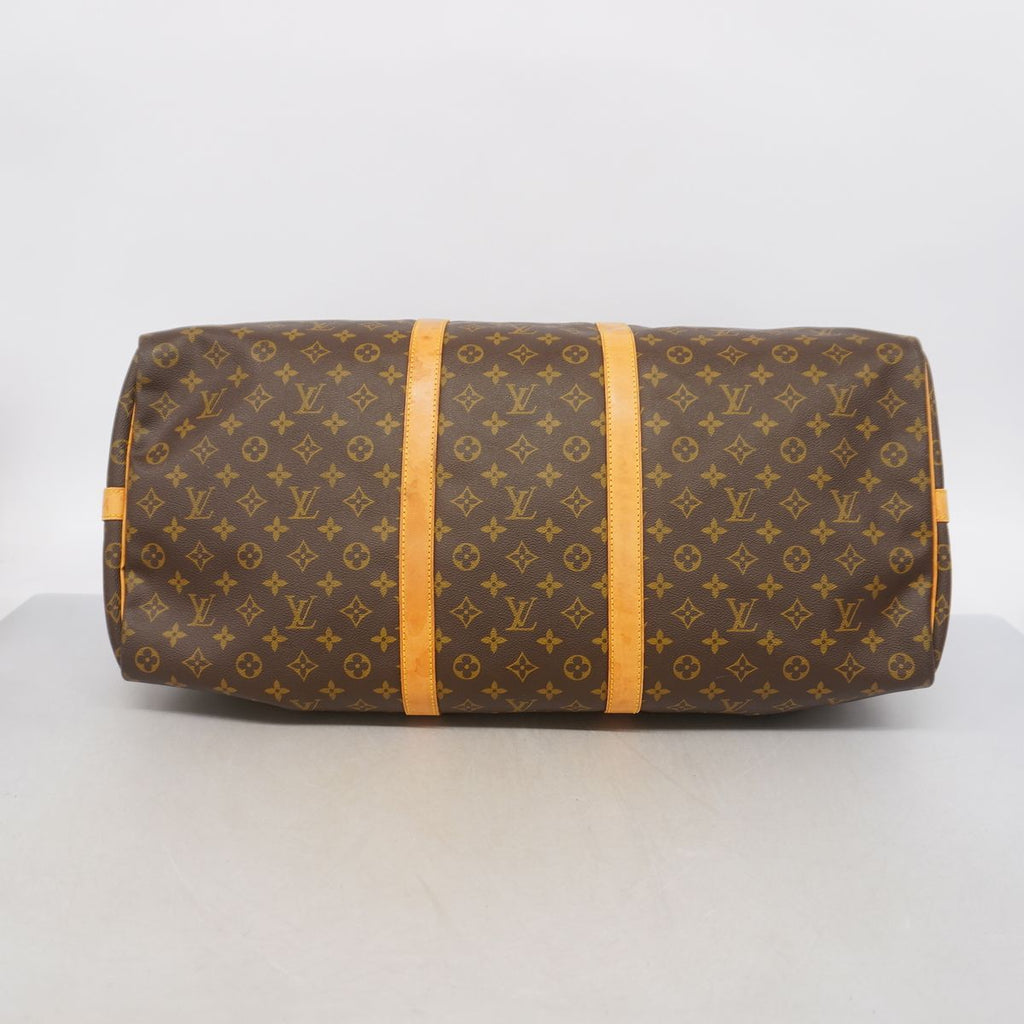 Louis Vuitton Boston Bag Monogram Keepall Bandouliere 60 Brown — view 3