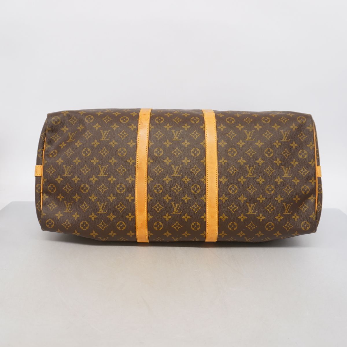 Louis Vuitton Boston Bag Monogram Keepall Bandouliere 60 Brown — view 3