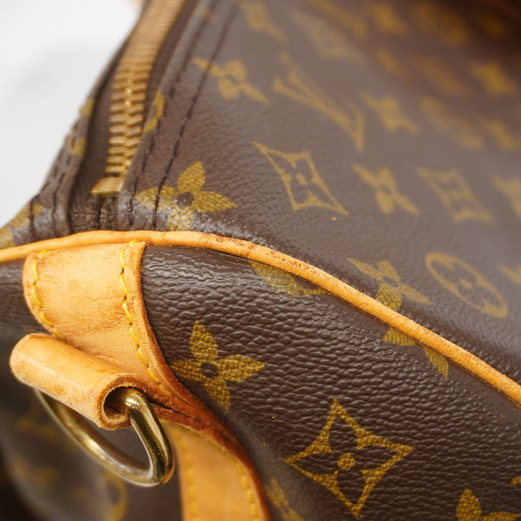 Louis Vuitton Boston Bag Monogram Keepall Bandouliere 60 Brown — view 6