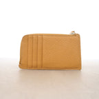 Fendi Coin Purse Selleria Leather Beige Silver — view 7