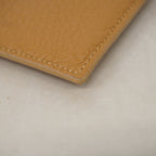 Fendi Coin Purse Selleria Leather Beige Silver — view 6