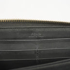Fendi Wallet Monster Leather Black Gold — view 4
