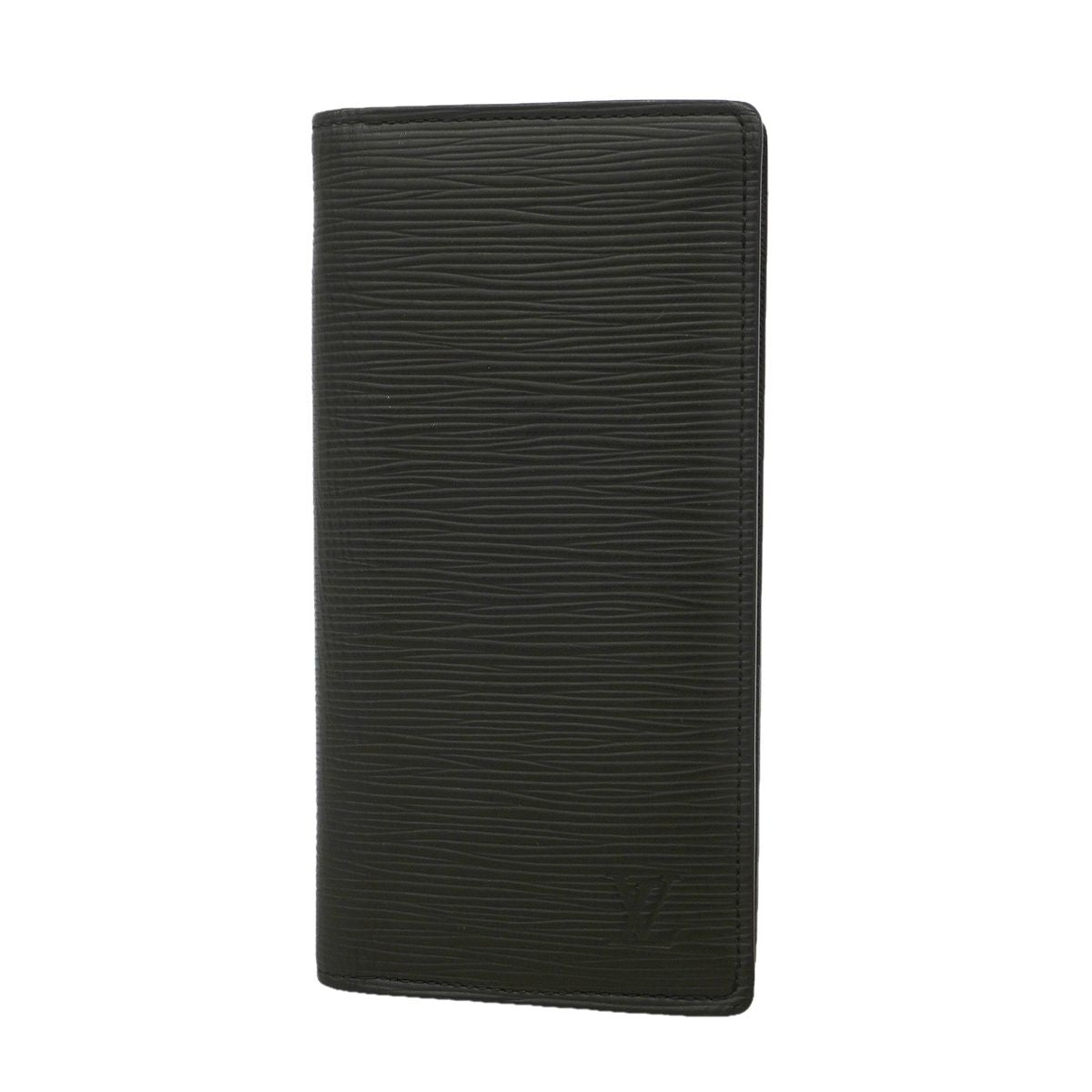 Louis Vuitton Wallet Epi Portefeuille Brazza Noir