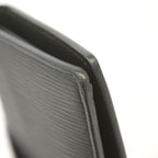 Louis Vuitton Wallet Epi Portefeuille Brazza Noir — view 7