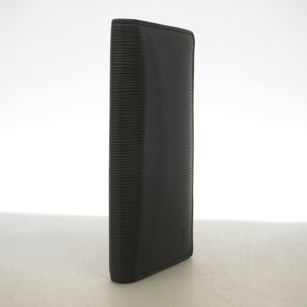 Louis Vuitton Wallet Epi Portefeuille Brazza Noir — view 2