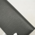 Louis Vuitton Wallet Epi Portefeuille Brazza Noir — view 8