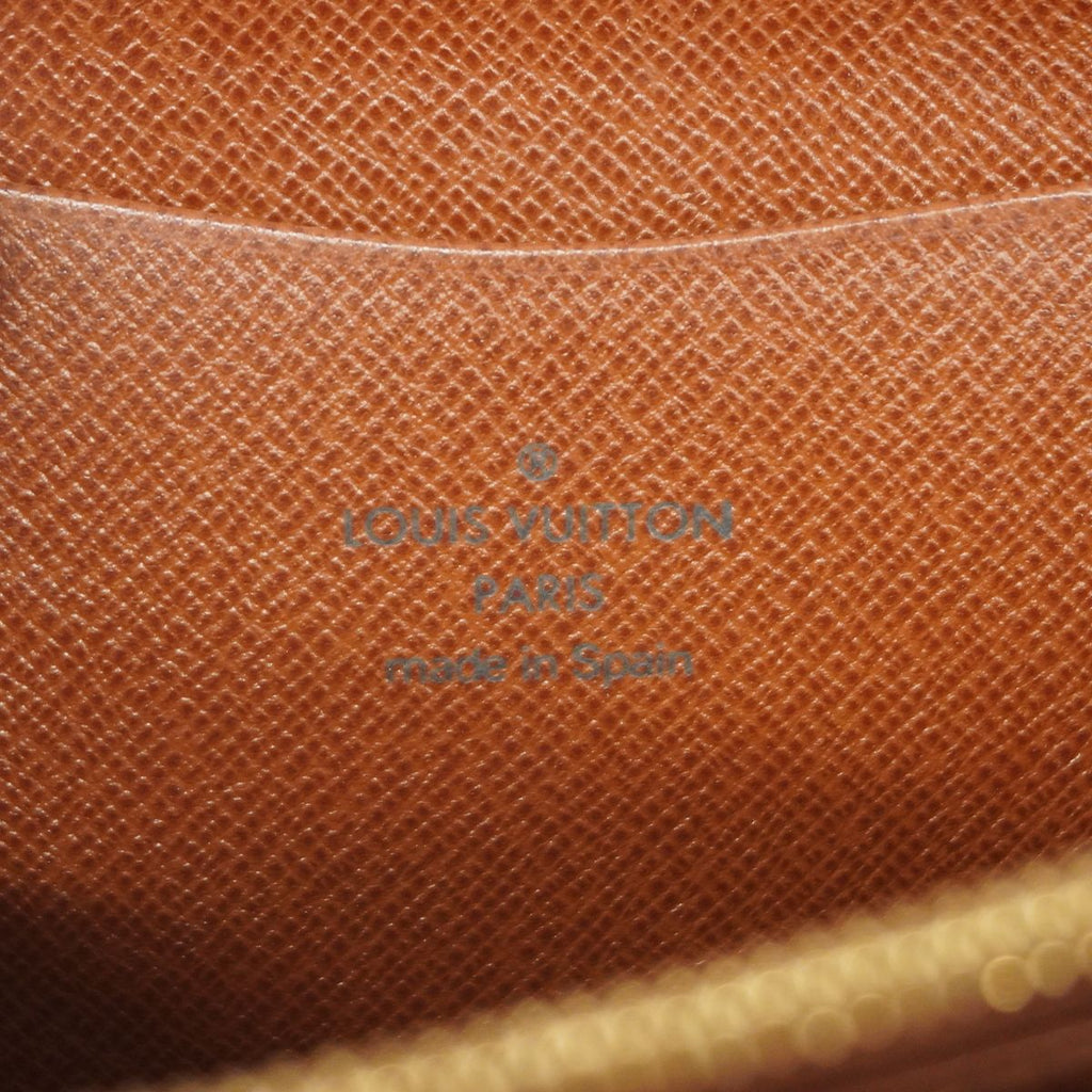 Louis Vuitton Wallet Monogram Porte Monnaie Zip Brown — view 5