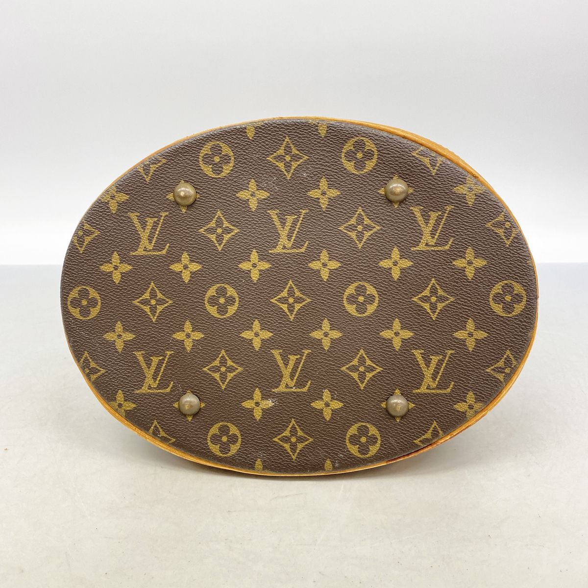 Louis Vuitton Tote Bag Monogram Bucket GM Brown — view 3