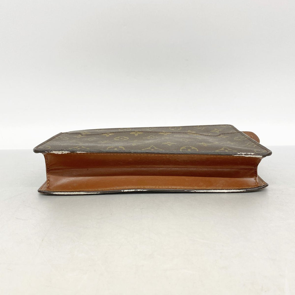 Louis Vuitton Clutch Monogram Pochette Homme Brown — view 3