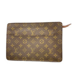 Louis Vuitton Clutch Monogram Pochette Homme Brown