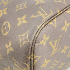 Louis Vuitton Tote Bag Monogram Neverfull MM Brown — view 6