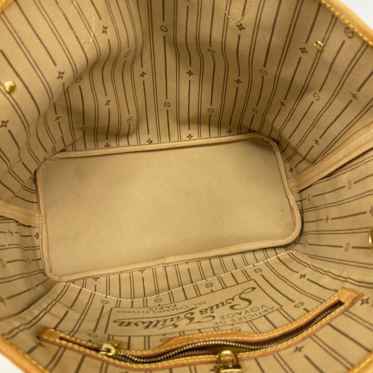 Louis Vuitton Tote Bag Monogram Neverfull MM Brown — view 4