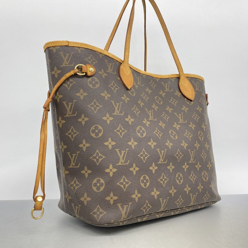 Louis Vuitton Tote Bag Monogram Neverfull MM Brown — view 2