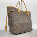 Louis Vuitton Tote Bag Monogram Neverfull MM Brown — view 2