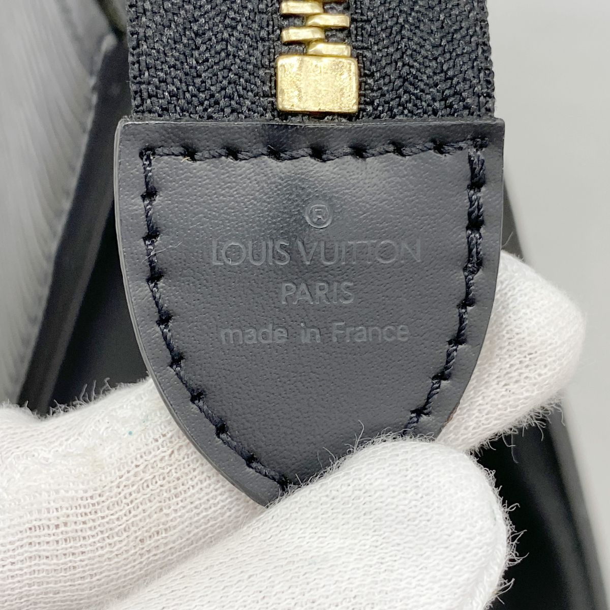 Louis Vuitton Handbag Epi Riviera Noir — view 5