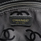 Chanel Tote Bag Wild Stitch Leather Black Gold — view 5
