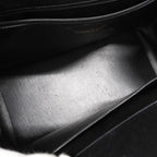 Chanel Chain Tote Bag Quilted Caviar Leather Black Gold — view 4