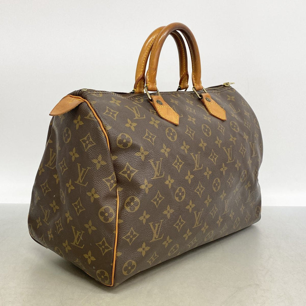 Louis Vuitton Handbag Monogram Speedy 35 Brown — view 2