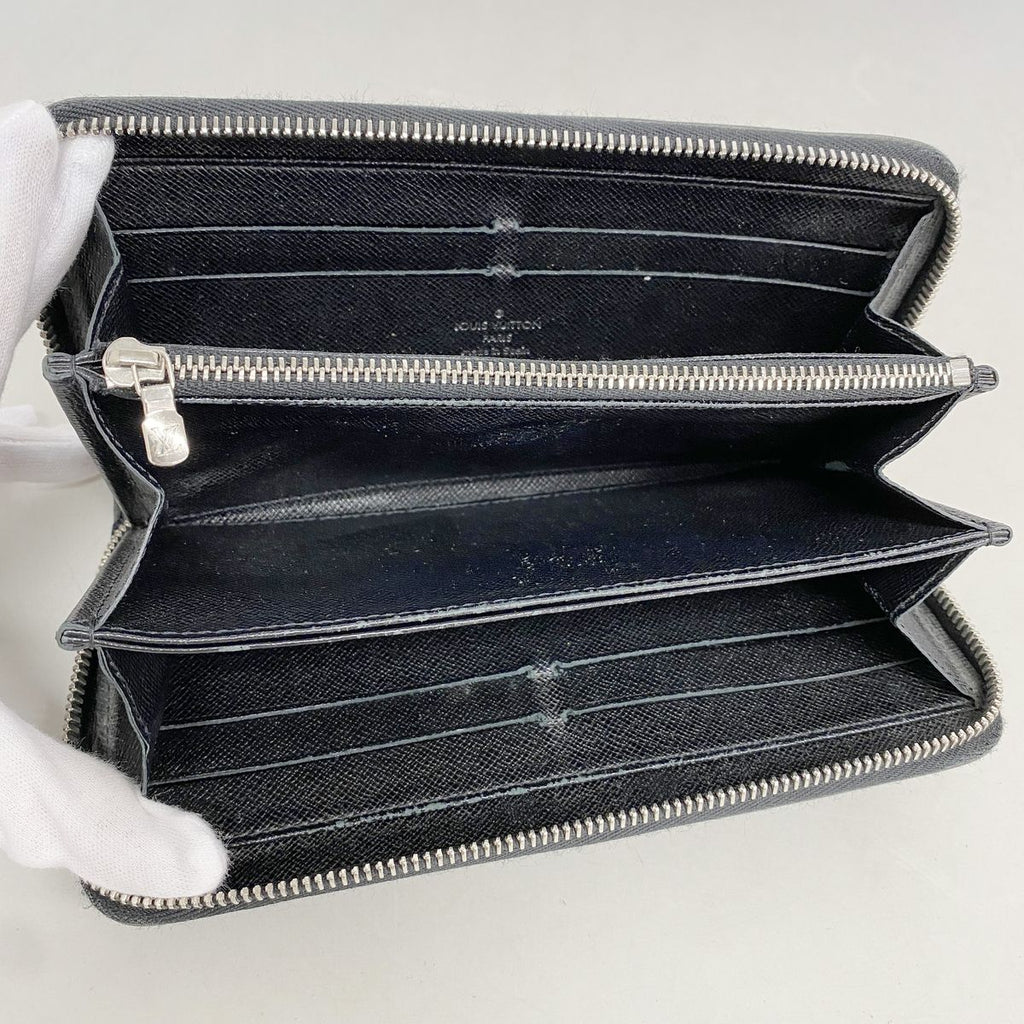 Louis Vuitton Wallet Epi Zippy Noir — view 3