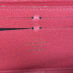 Louis Vuitton Wallet Monogram Portefeuille Clemence Brown Hot Pink — view 4