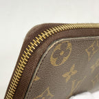 Louis Vuitton Wallet Monogram Portefeuille Clemence Brown Hot Pink — view 6