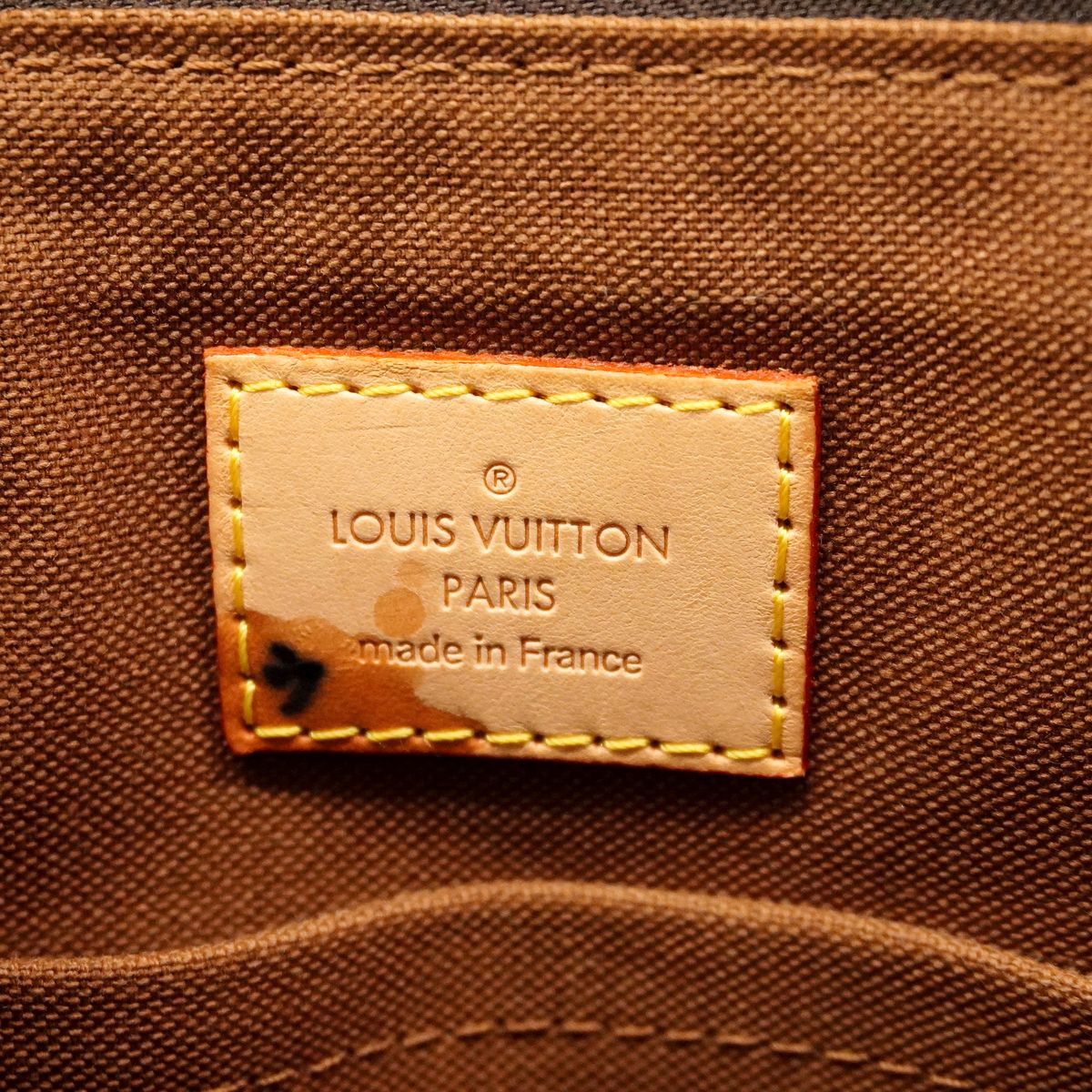 Louis Vuitton Tote Bag Monogram Batignolles Brown — view 5