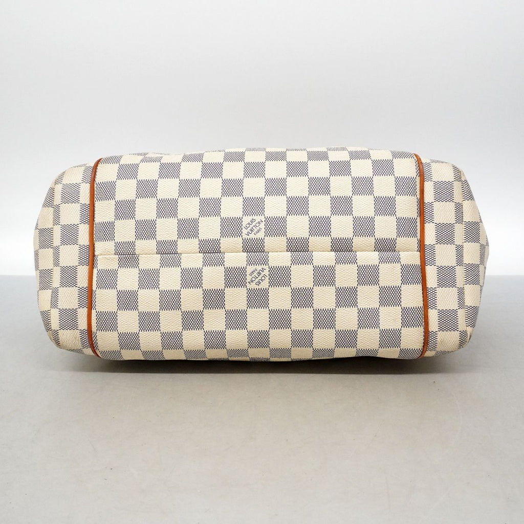 Louis Vuitton Tote Bag Damier Azur Totally MM White — view 3