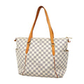 Louis Vuitton Tote Bag Damier Azur Totally MM White