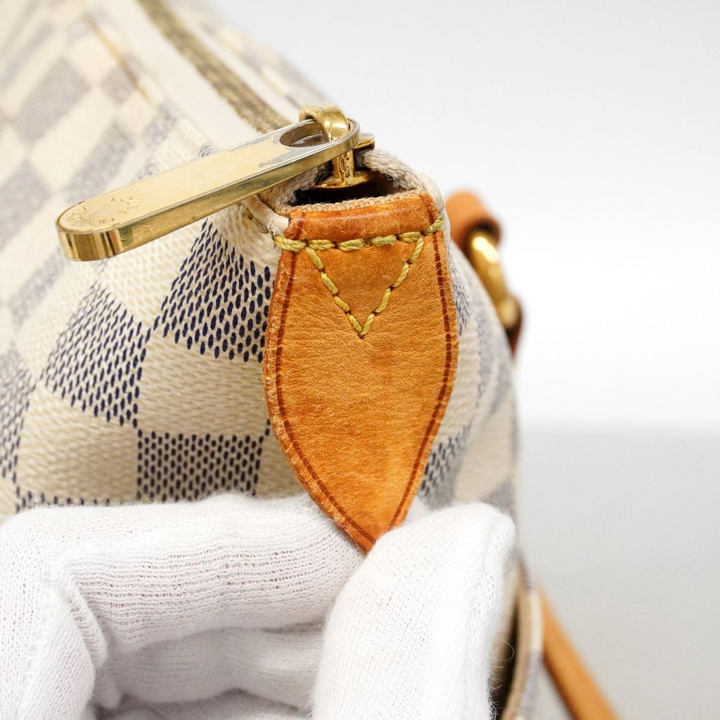 Louis Vuitton Tote Bag Damier Azur Totally MM White — view 8